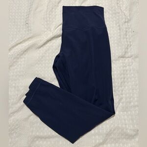 Lululemon Align High-Rise Ribbed Pant 25" Color True Navy Size 14